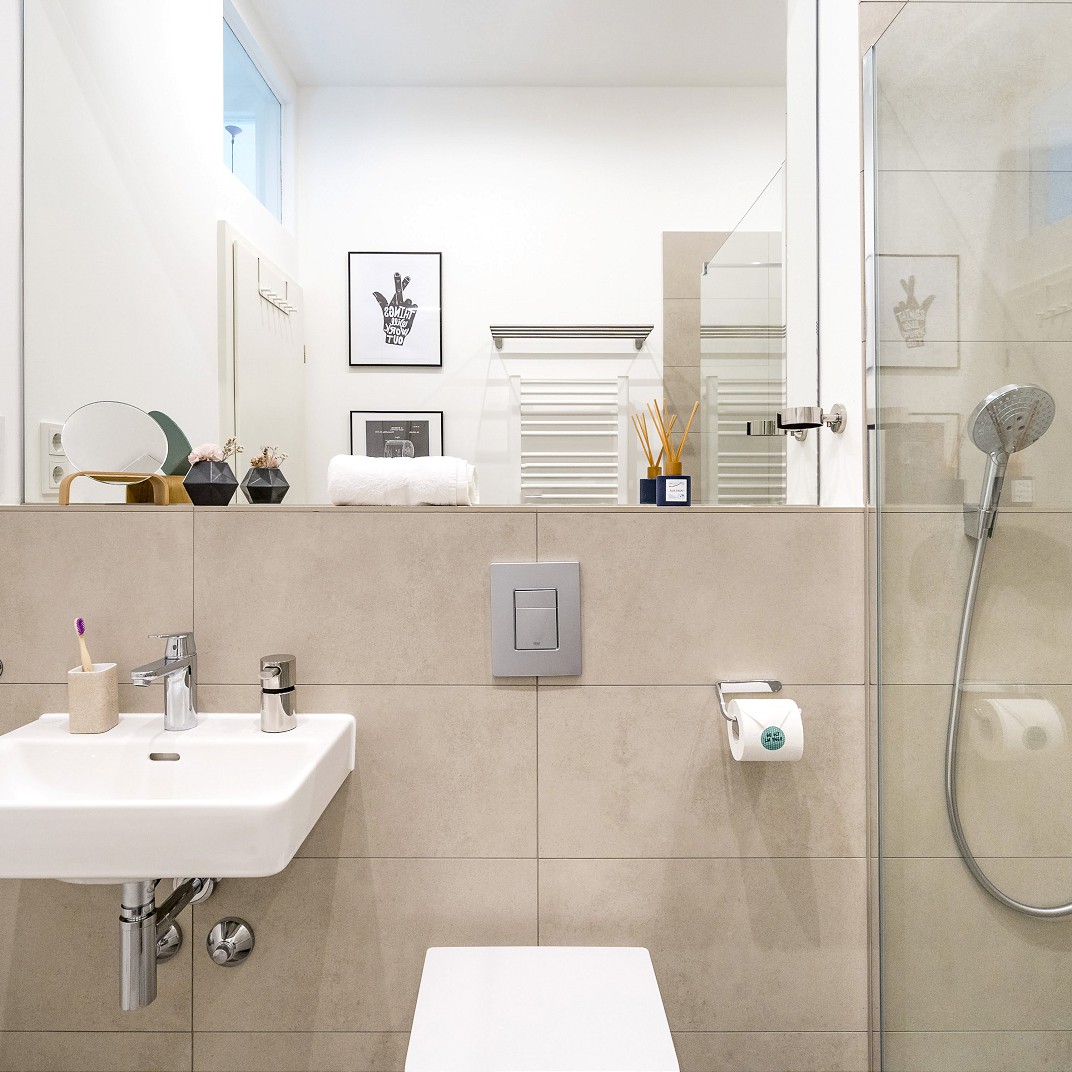 Verbindungsapartment mit drei Schlafzimmern