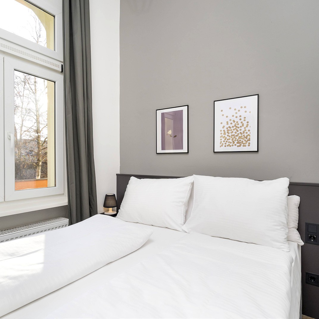 Verbindungsapartment mit drei Schlafzimmern