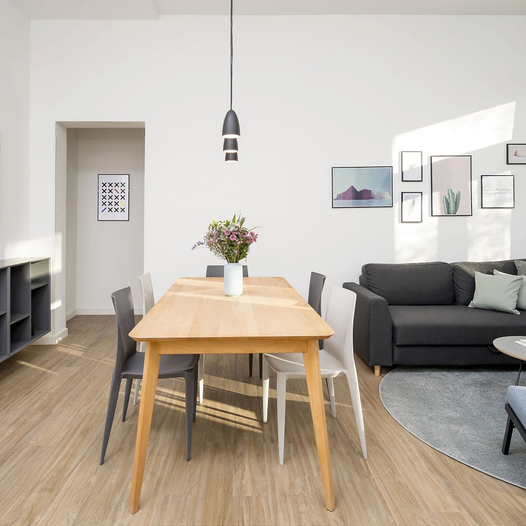 Verbindungsapartment mit drei Schlafzimmern