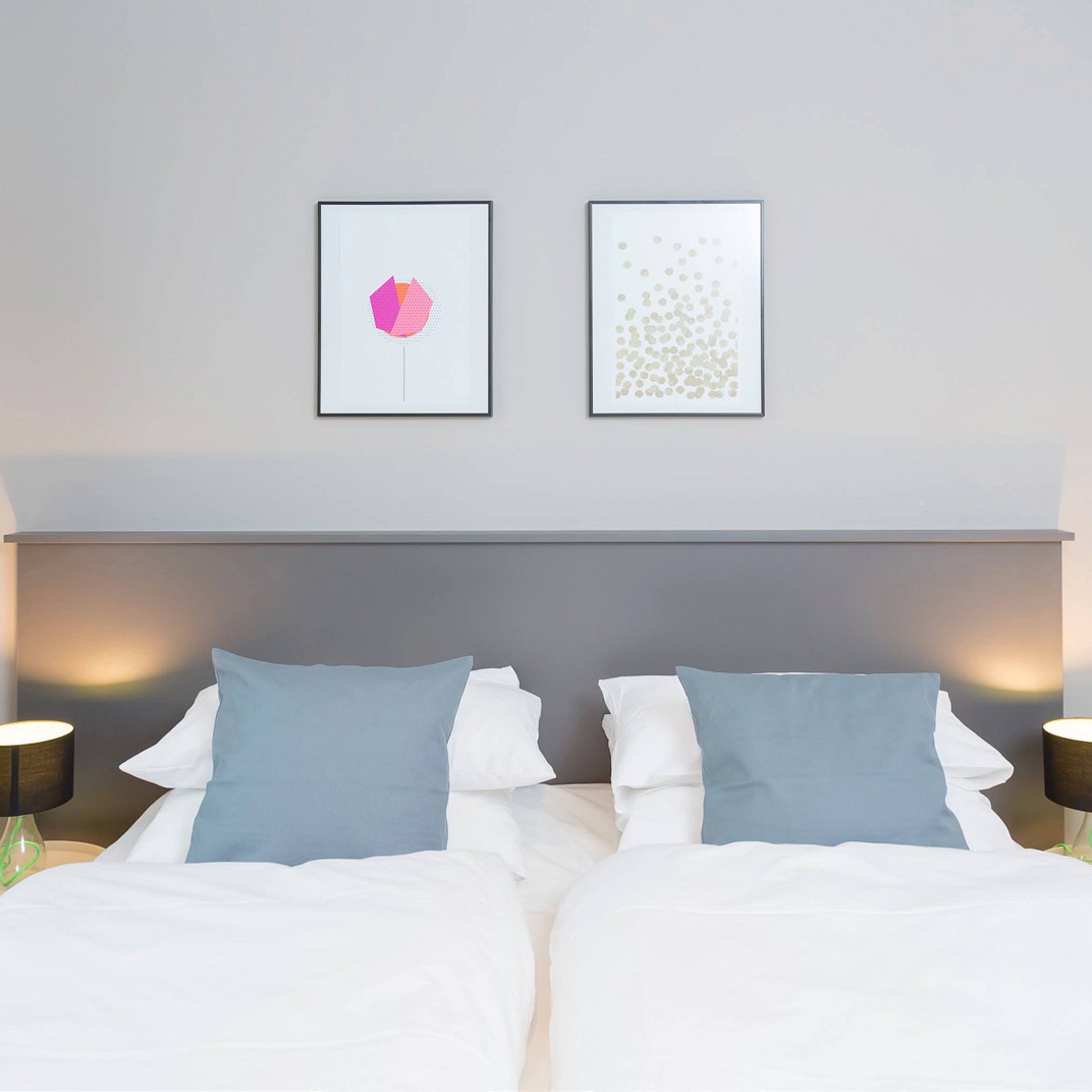 Verbindungsapartment mit fünf Schlafzimmern