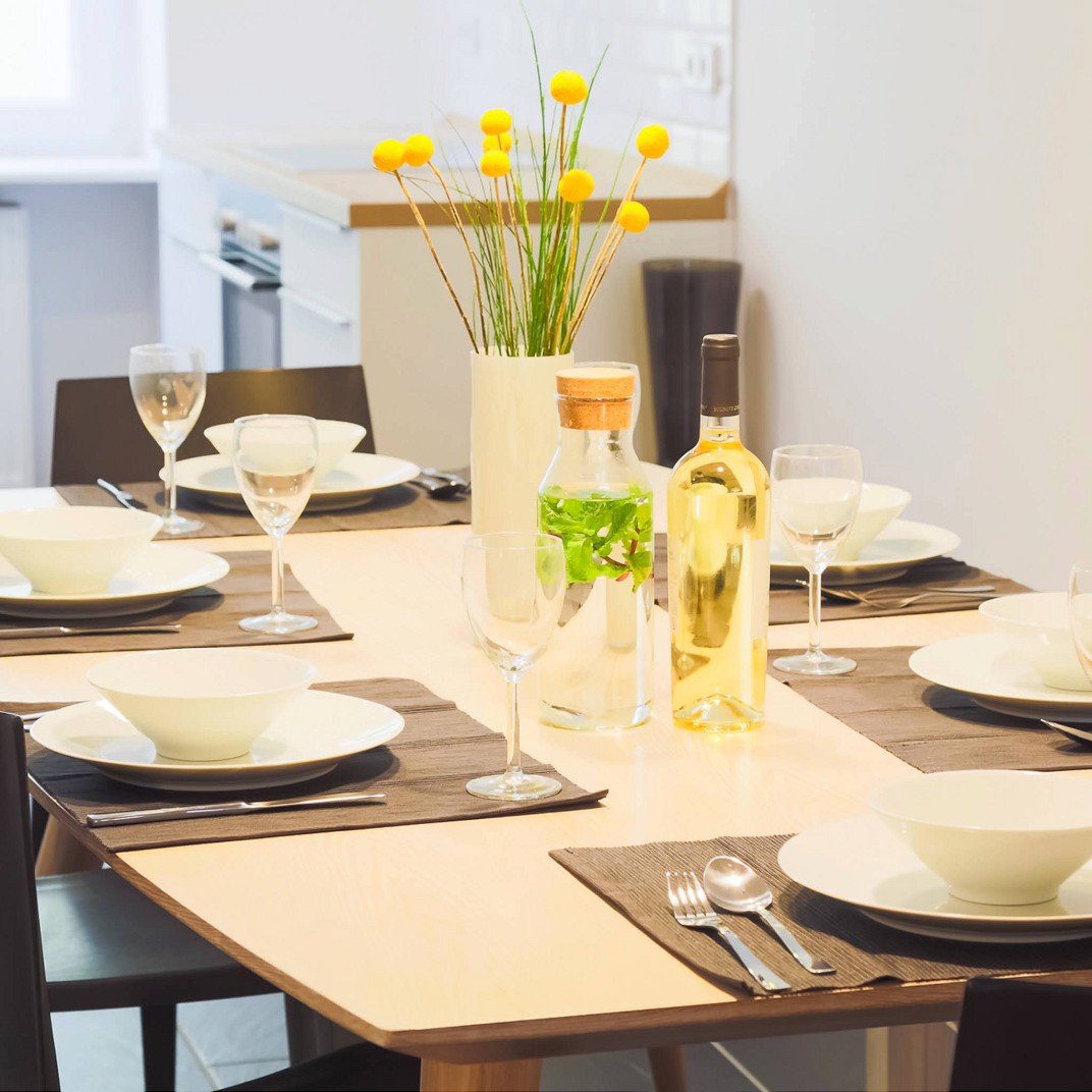 Verbindungsapartment mit fünf Schlafzimmern